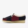 Womens Wallabee Navy Stripe Wallabees Womens Wallabee Navy Stripe Wallabees