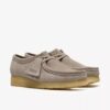 Womens Wallabee Pale Grey Suede