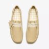 Womens Wallabee Pale Yellow Leather