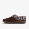 Womens Willowdean Sweater Dark Brown Slippers